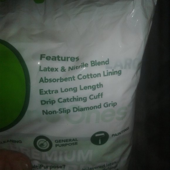 Clean Ones Premium Latex and Nitrile Multi-Purpose Gloves 9 pair Size Small - Picture 7 of 11